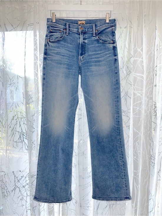 MOTHER Denim - MOTHER BOOKIE SNEAK EYE OF THE TIGER BLUE JEANS